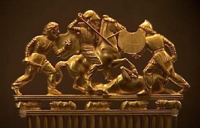 “Savaşta Doğan, Savaşta Ölen İskitler”